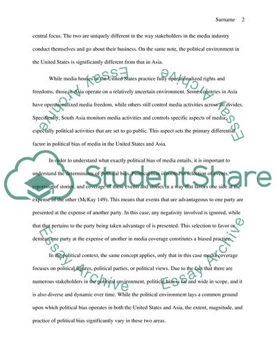 Medias Political Bias