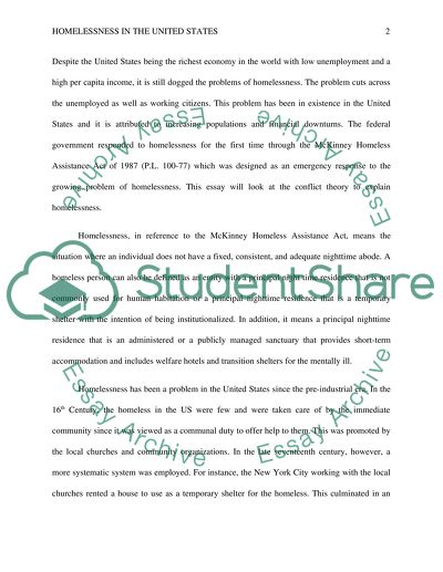 Homelessness in the United States