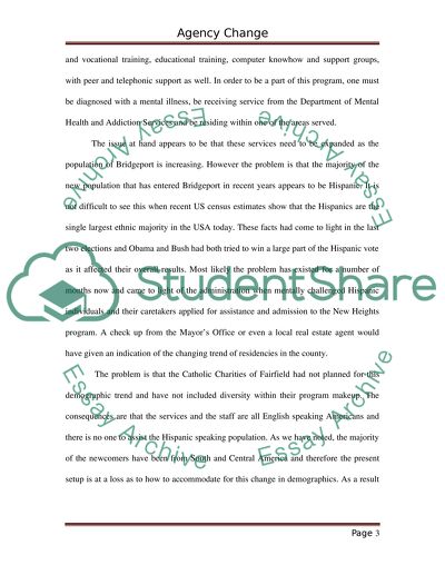 Hispanic speaking mental health program at catholic charities of fairfield