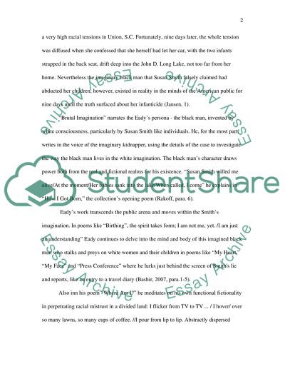 Cornelius Eadys Poetry