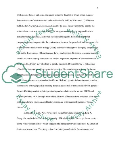 Racial Component Is Found in Lethal Breast Cancer