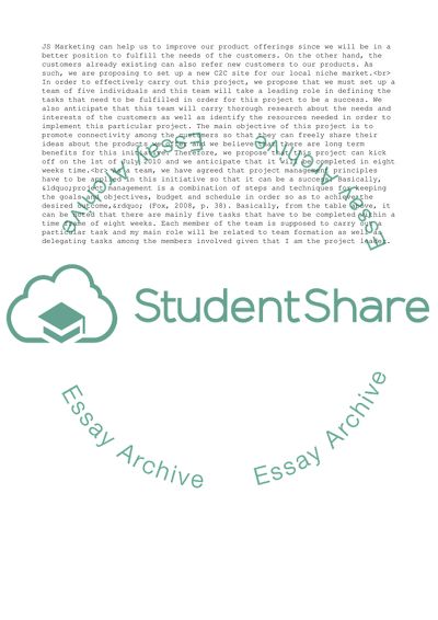 Project Activity Management