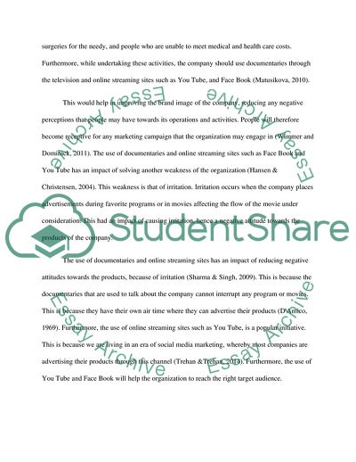 Alternative Marketing Campaign for VIP Electronic Cigarette