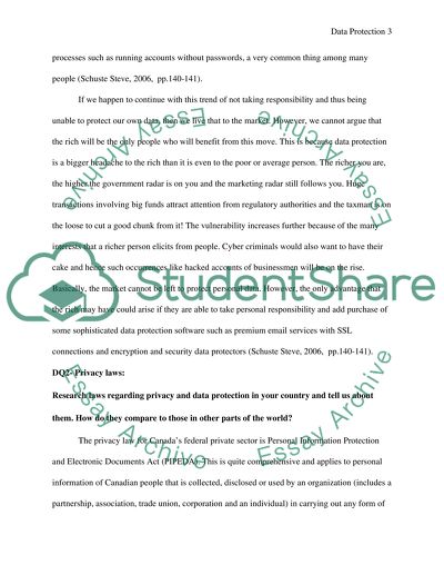 Personal Data Protection