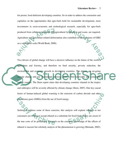 Ethanol Is It Worth the True Cost