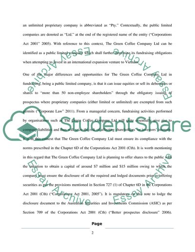 Corporate Fundraising Essay Example Topics And Well Written