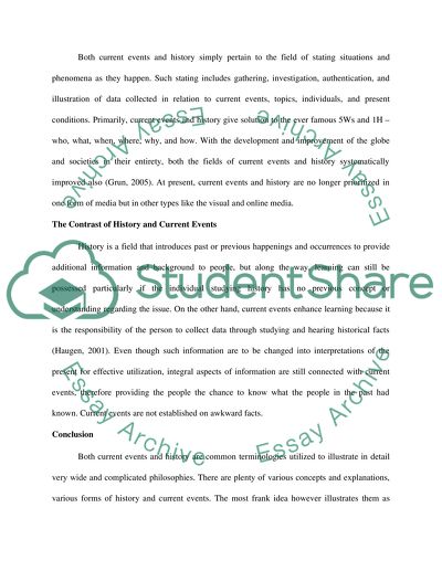 A Horizontal Linkage of People and Events