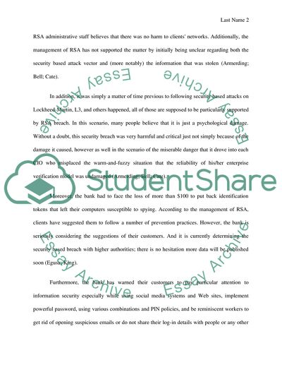 Choose a recent IS security breach or service outage that has been in the media