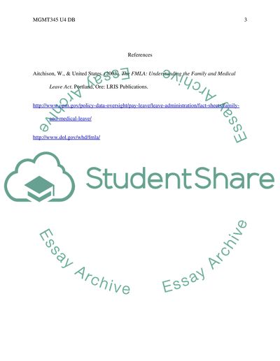 Description of the FMLA