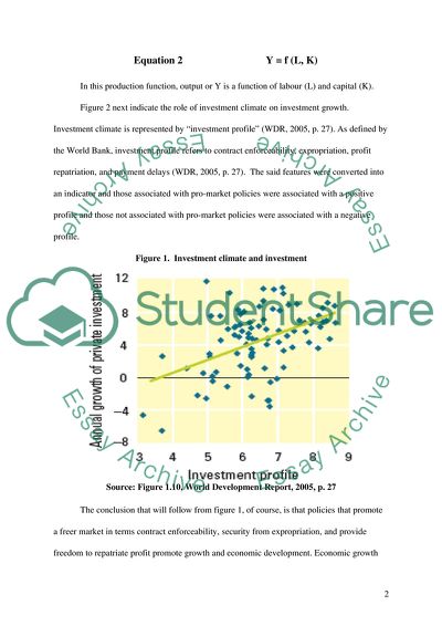 The Importance of Government Policies in Promoting the Economic Growth
