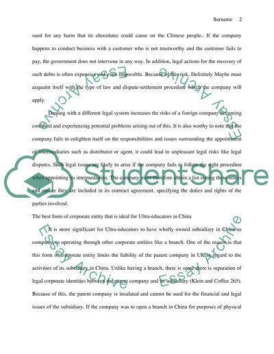 Doing Foreign Business in China