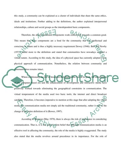 Community Communication