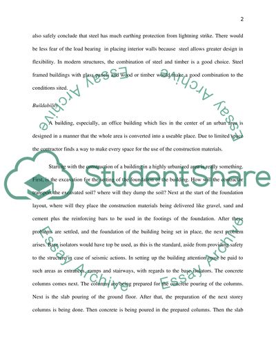HNC Construction technology B Assignment 247474