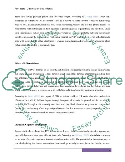 Postnatal Depression