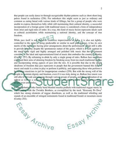 The Folk Genre: The Music of People Around the World