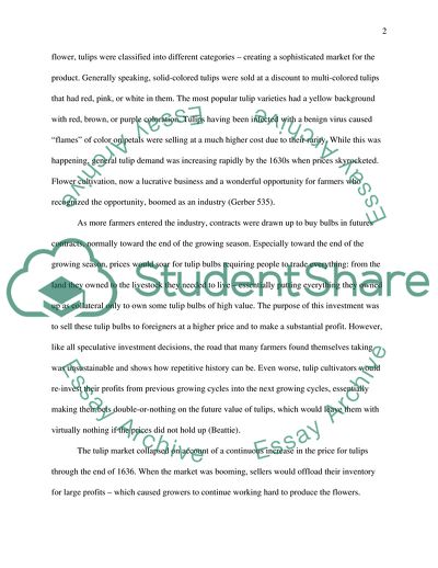 History of Tulipmania