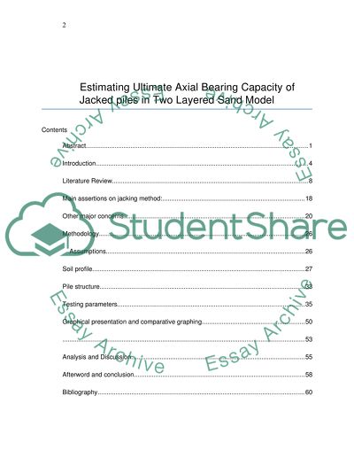 Ultimate axial bearing capacity of jacked pile in layered sand with using Driven Program 1.0