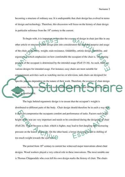 The History of Chair Design: 18th Century to Current