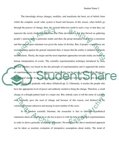 How a person should be