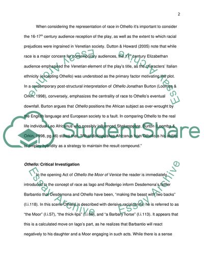 The Controversial Aspects of Othello and The Merchant of Venice Plays: the Relation of Art and Society