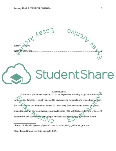 Does the General Sales Tax Affect the Personal Consumption Expenditure