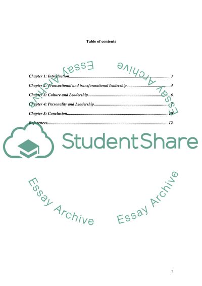 How cultural and personality differences impact on leadership in organizations