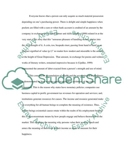 Sublimating Lives Value and Happiness in Work