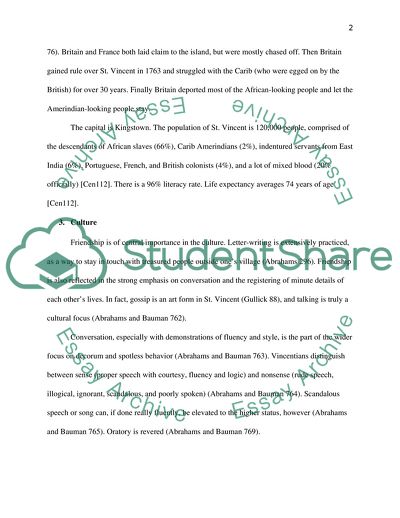 St. Vincent: Location, Culture, Religion, Music