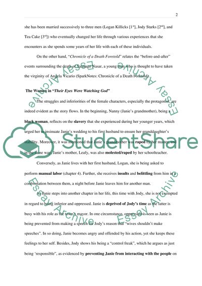 Compare how women are inferior