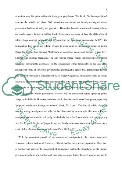 U.S. Immigrants: Race, Gender and Ethnic differentiations