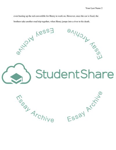 The Curse and the Red Convertible