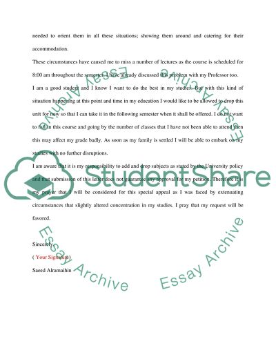 Letter to the dean Admission/Application Essay Example | Topics and ...