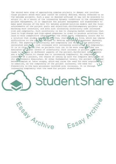 Part III Complex Project Management