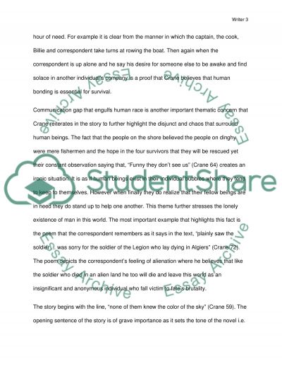 the open boat essays the open boat essays
