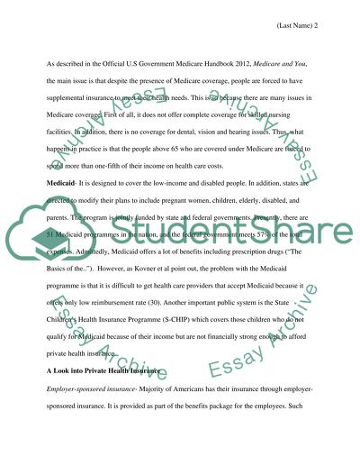 A Look Into The American Health Care System