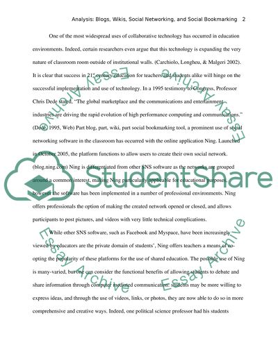 New Era in Media: Blogs, Wikis, Social Networking, Social Bookmarking