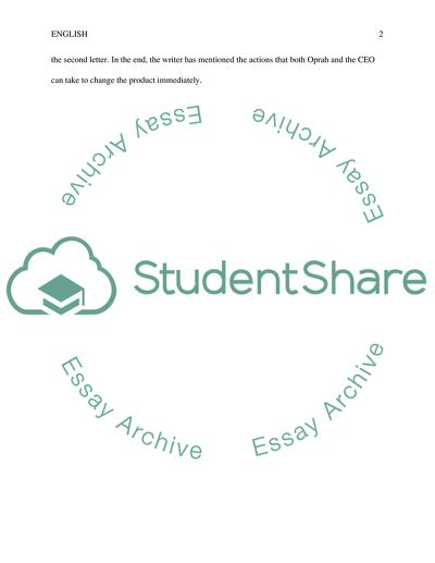 Weekly Class Members Responses