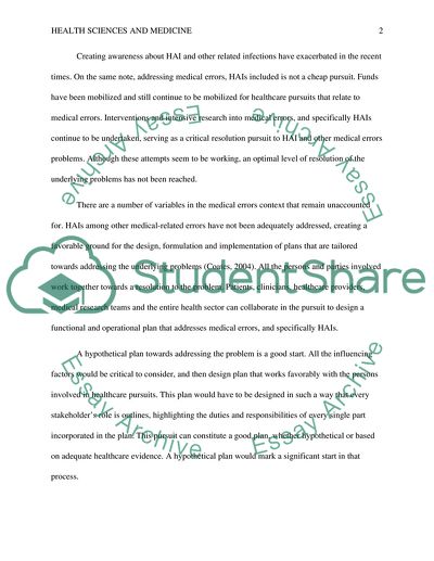 Hospital Acquired Infections