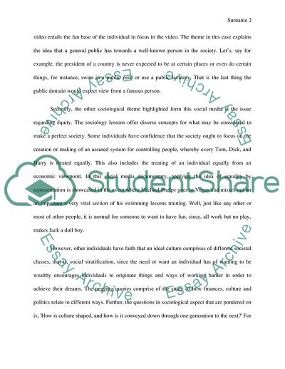 Sociological Analysis of Media