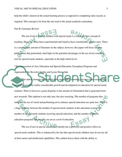 How to Effectively Use Visual Art to Teach Special Needs Students