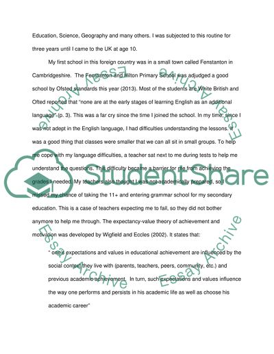 A Thoughtful Reflection of my Educational Journey