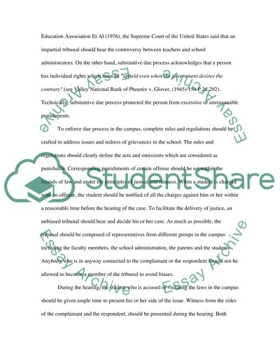 Discuss due procees/14th Amendment
