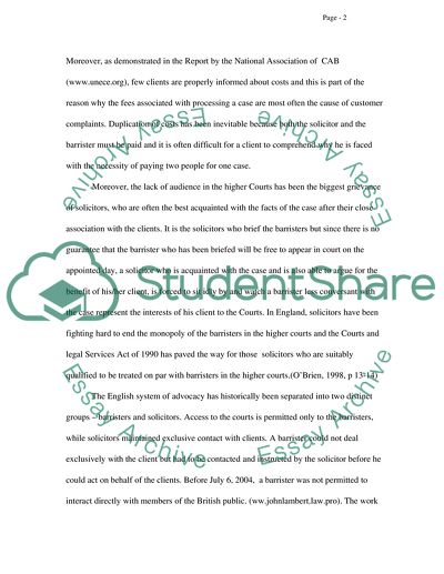 The English Legal System