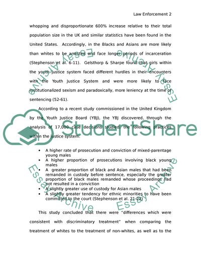 Law Enforcement Challenges in 2009