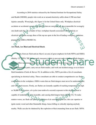 Electrical Safety in the Workplace