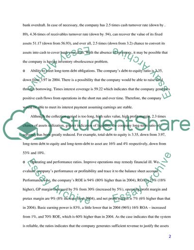 An Investigation of Auditors Judgments