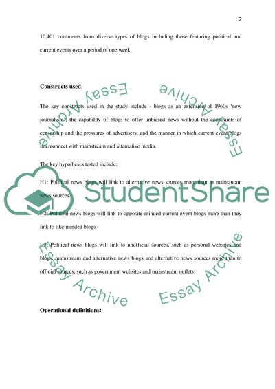 Communication Research
