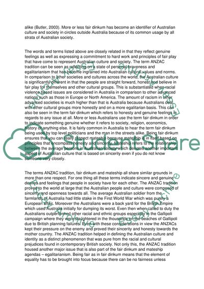 The Nascent Years of Australian Nationhood