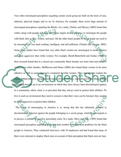 Statistics Behind the Stereotypes about White and Black Skinny People