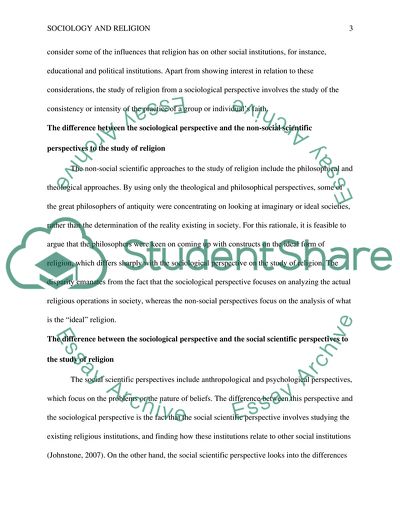 The Sociological Perspective as a Viewpoint of Human Behavior and its Connection to the Entire Society